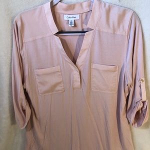Calvin Klein blush shirt